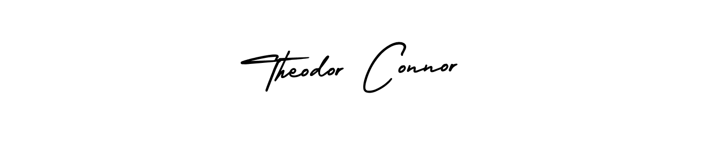 Also You can easily find your signature by using the search form. We will create Theodor Connor name handwritten signature images for you free of cost using AmerikaSignatureDemo-Regular sign style. Theodor Connor signature style 3 images and pictures png