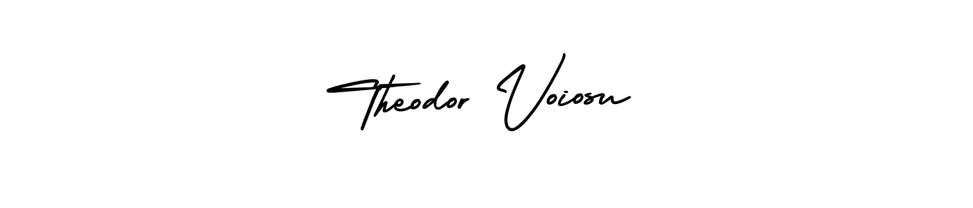 if you are searching for the best signature style for your name Theodor Voiosu. so please give up your signature search. here we have designed multiple signature styles  using AmerikaSignatureDemo-Regular. Theodor Voiosu signature style 3 images and pictures png