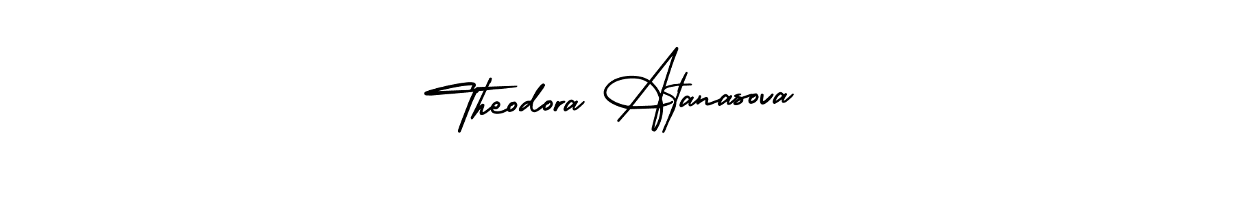 Make a beautiful signature design for name Theodora Atanasova. Use this online signature maker to create a handwritten signature for free. Theodora Atanasova signature style 3 images and pictures png
