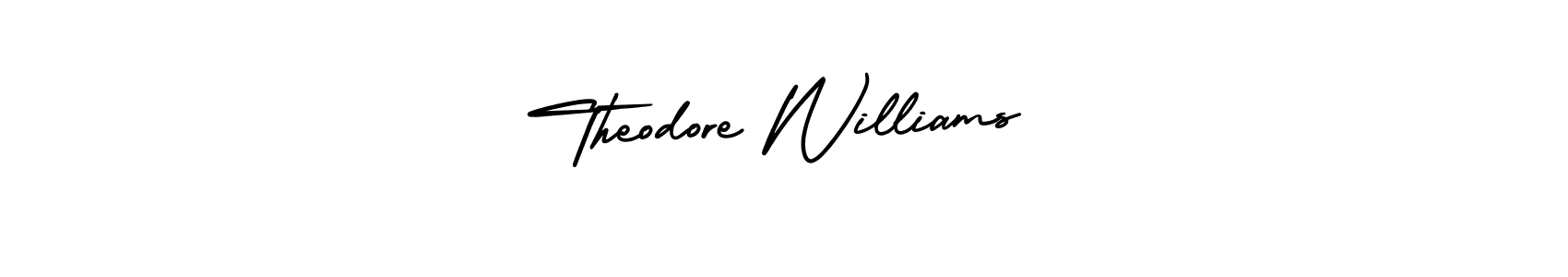Make a beautiful signature design for name Theodore Williams. Use this online signature maker to create a handwritten signature for free. Theodore Williams signature style 3 images and pictures png