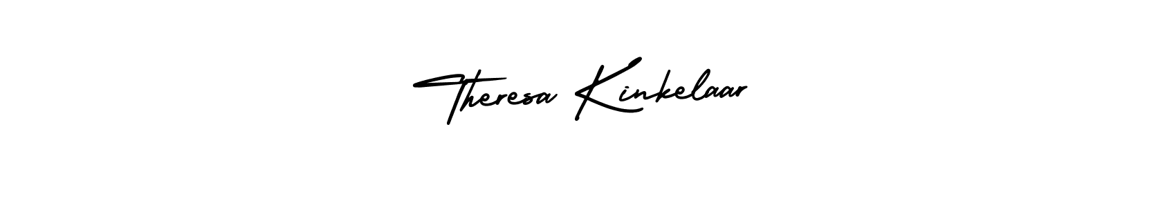 It looks lik you need a new signature style for name Theresa Kinkelaar. Design unique handwritten (AmerikaSignatureDemo-Regular) signature with our free signature maker in just a few clicks. Theresa Kinkelaar signature style 3 images and pictures png