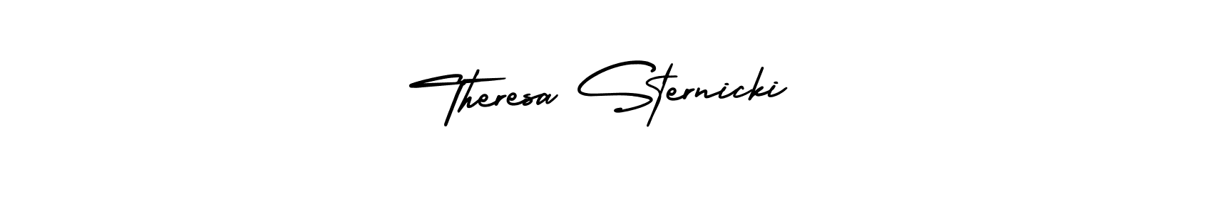 Also You can easily find your signature by using the search form. We will create Theresa Sternicki name handwritten signature images for you free of cost using AmerikaSignatureDemo-Regular sign style. Theresa Sternicki signature style 3 images and pictures png