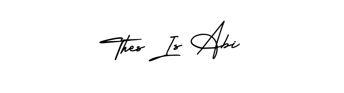 You can use this online signature creator to create a handwritten signature for the name Thes Is Abi. This is the best online autograph maker. Thes Is Abi signature style 3 images and pictures png
