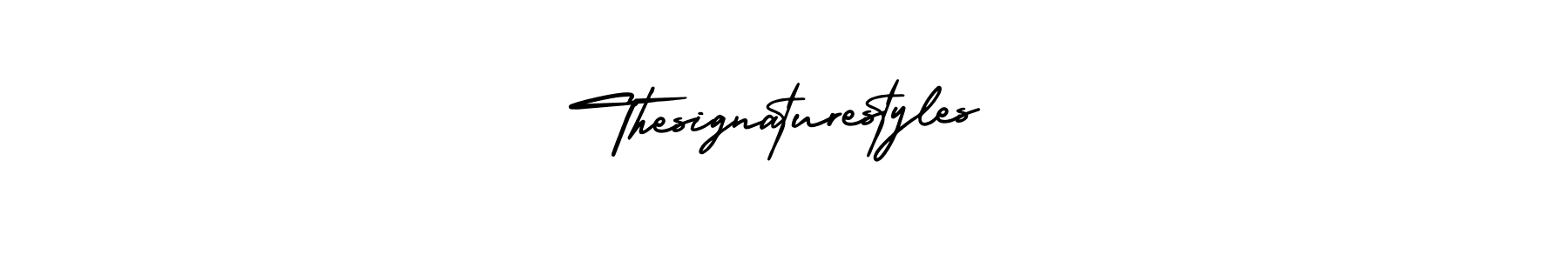 Similarly AmerikaSignatureDemo-Regular is the best handwritten signature design. Signature creator online .You can use it as an online autograph creator for name Thesignaturestyles. Thesignaturestyles signature style 3 images and pictures png