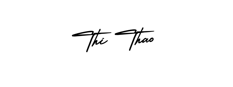 It looks lik you need a new signature style for name Thi Thao. Design unique handwritten (AmerikaSignatureDemo-Regular) signature with our free signature maker in just a few clicks. Thi Thao signature style 3 images and pictures png