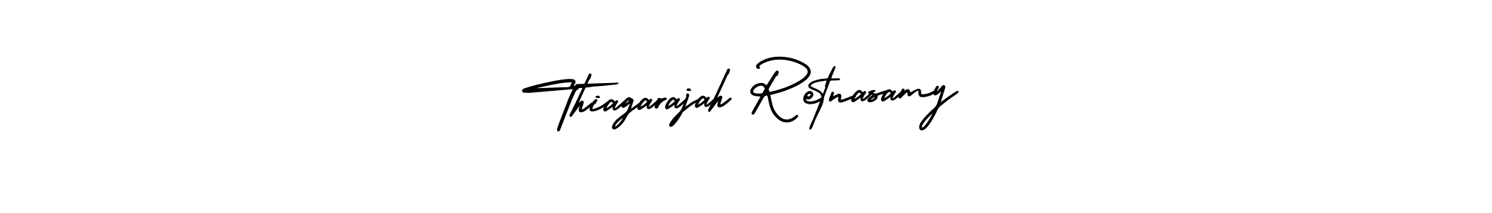 This is the best signature style for the Thiagarajah Retnasamy name. Also you like these signature font (AmerikaSignatureDemo-Regular). Mix name signature. Thiagarajah Retnasamy signature style 3 images and pictures png