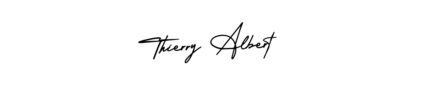 You can use this online signature creator to create a handwritten signature for the name Thierry Albert. This is the best online autograph maker. Thierry Albert signature style 3 images and pictures png