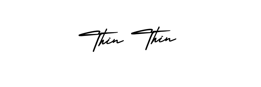 Make a beautiful signature design for name Thin Thin. Use this online signature maker to create a handwritten signature for free. Thin Thin signature style 3 images and pictures png