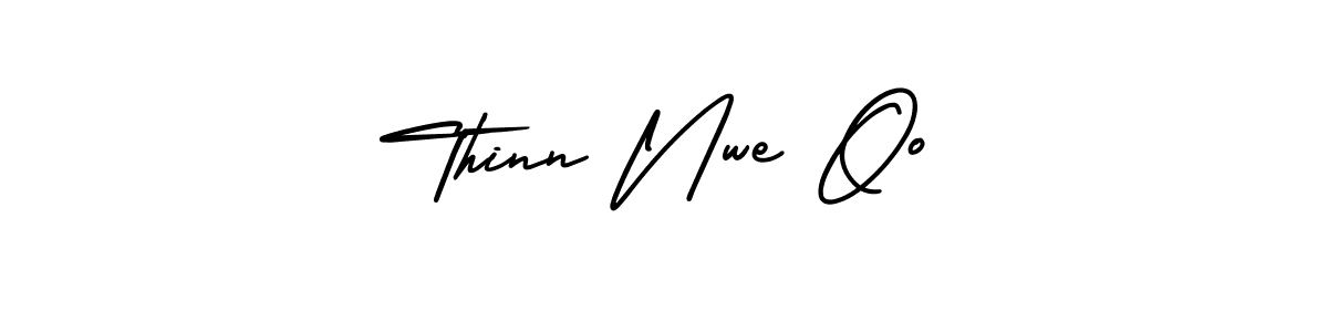 Similarly AmerikaSignatureDemo-Regular is the best handwritten signature design. Signature creator online .You can use it as an online autograph creator for name Thinn Nwe Oo. Thinn Nwe Oo signature style 3 images and pictures png