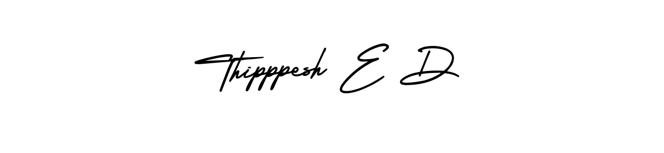 Make a beautiful signature design for name Thipppesh E D. Use this online signature maker to create a handwritten signature for free. Thipppesh E D signature style 3 images and pictures png