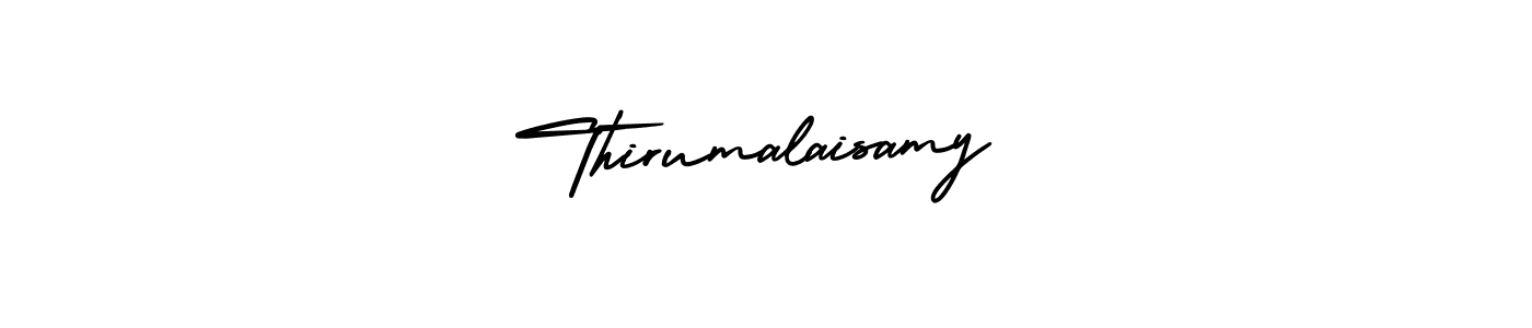 Design your own signature with our free online signature maker. With this signature software, you can create a handwritten (AmerikaSignatureDemo-Regular) signature for name Thirumalaisamy. Thirumalaisamy signature style 3 images and pictures png