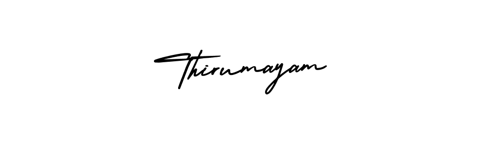 Create a beautiful signature design for name Thirumayam. With this signature (AmerikaSignatureDemo-Regular) fonts, you can make a handwritten signature for free. Thirumayam signature style 3 images and pictures png