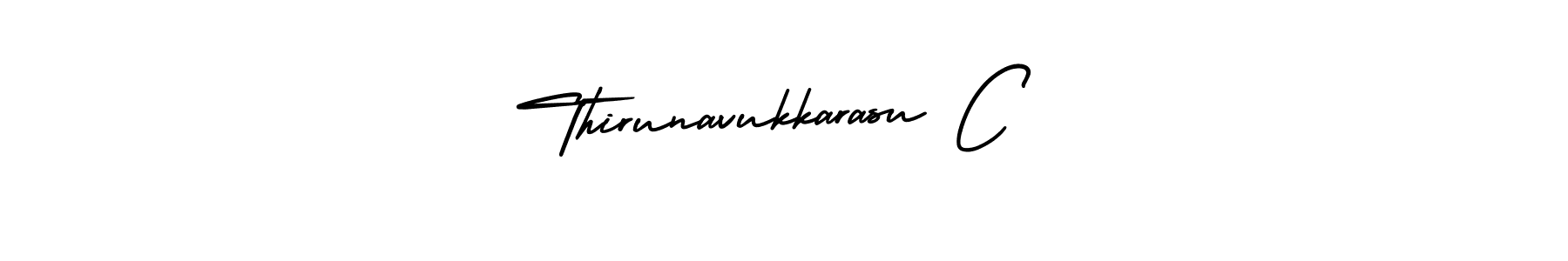 Make a short Thirunavukkarasu C signature style. Manage your documents anywhere anytime using AmerikaSignatureDemo-Regular. Create and add eSignatures, submit forms, share and send files easily. Thirunavukkarasu C signature style 3 images and pictures png