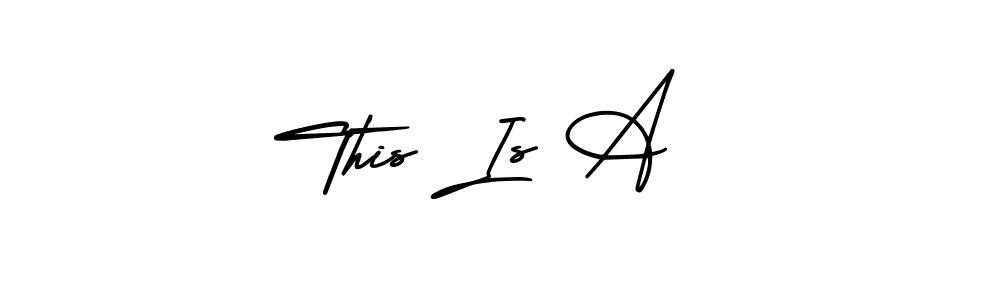 Similarly AmerikaSignatureDemo-Regular is the best handwritten signature design. Signature creator online .You can use it as an online autograph creator for name This Is A . This Is A  signature style 3 images and pictures png