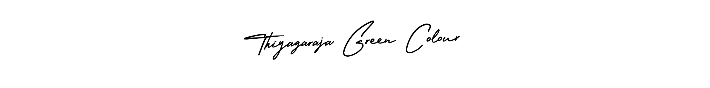 Best and Professional Signature Style for Thiyagaraja Green Colour. AmerikaSignatureDemo-Regular Best Signature Style Collection. Thiyagaraja Green Colour signature style 3 images and pictures png