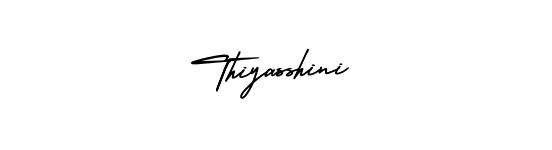 Create a beautiful signature design for name Thiyasshini. With this signature (AmerikaSignatureDemo-Regular) fonts, you can make a handwritten signature for free. Thiyasshini signature style 3 images and pictures png