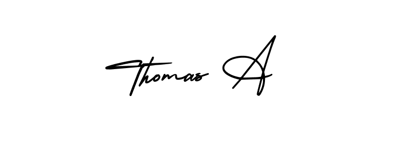 Make a short Thomas A signature style. Manage your documents anywhere anytime using AmerikaSignatureDemo-Regular. Create and add eSignatures, submit forms, share and send files easily. Thomas A signature style 3 images and pictures png
