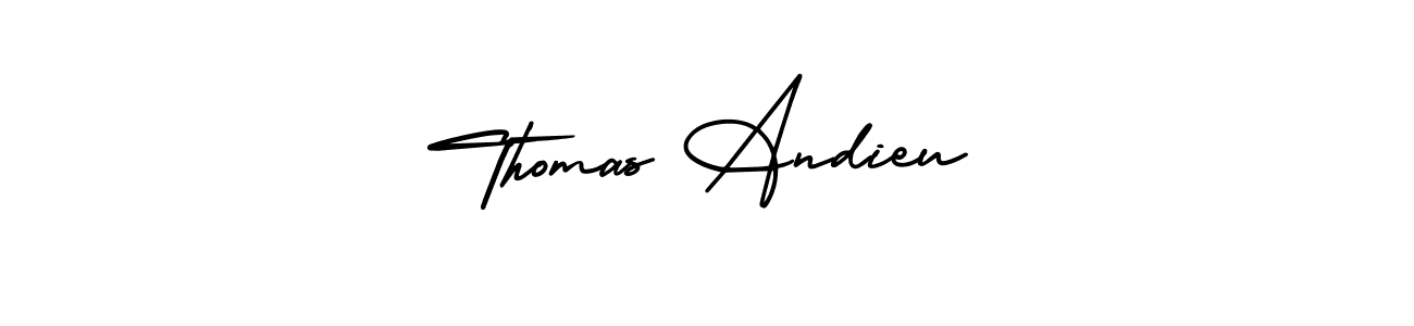 You can use this online signature creator to create a handwritten signature for the name Thomas Andieu. This is the best online autograph maker. Thomas Andieu signature style 3 images and pictures png