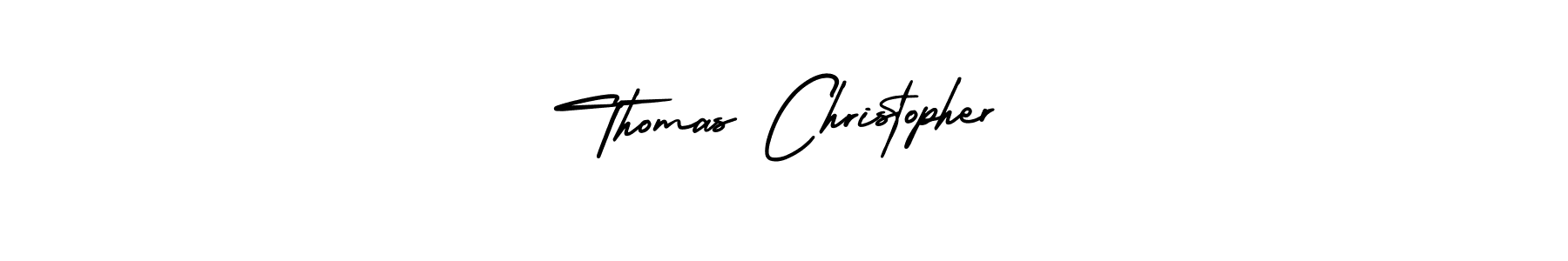 How to make Thomas Christopher signature? AmerikaSignatureDemo-Regular is a professional autograph style. Create handwritten signature for Thomas Christopher name. Thomas Christopher signature style 3 images and pictures png