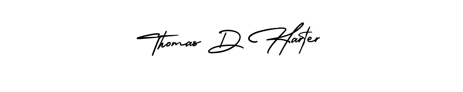 It looks lik you need a new signature style for name Thomas D Harter. Design unique handwritten (AmerikaSignatureDemo-Regular) signature with our free signature maker in just a few clicks. Thomas D Harter signature style 3 images and pictures png