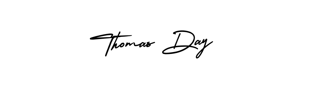 Thomas Day stylish signature style. Best Handwritten Sign (AmerikaSignatureDemo-Regular) for my name. Handwritten Signature Collection Ideas for my name Thomas Day. Thomas Day signature style 3 images and pictures png