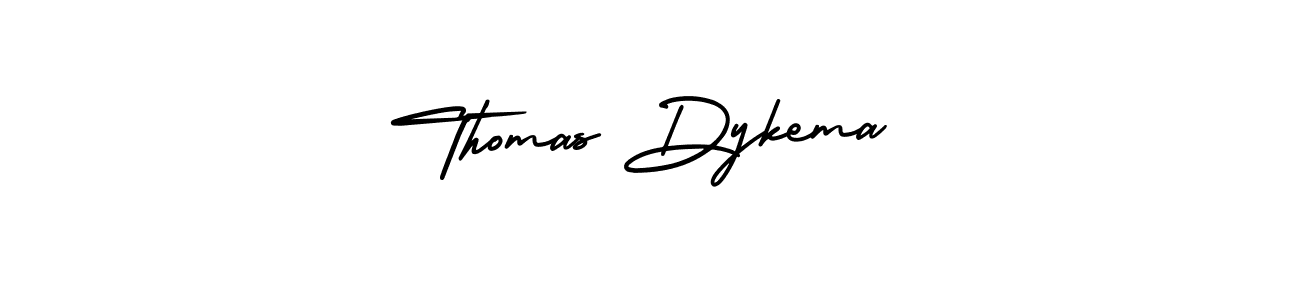 Thomas Dykema stylish signature style. Best Handwritten Sign (AmerikaSignatureDemo-Regular) for my name. Handwritten Signature Collection Ideas for my name Thomas Dykema. Thomas Dykema signature style 3 images and pictures png