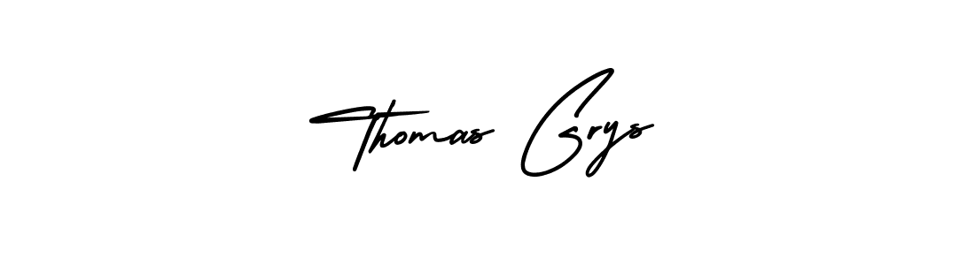 How to make Thomas Grys signature? AmerikaSignatureDemo-Regular is a professional autograph style. Create handwritten signature for Thomas Grys name. Thomas Grys signature style 3 images and pictures png