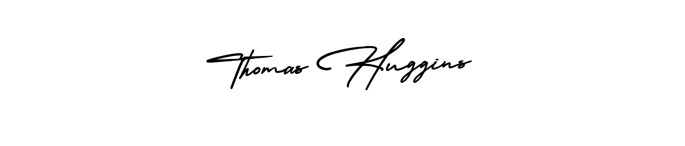 Best and Professional Signature Style for Thomas Huggins. AmerikaSignatureDemo-Regular Best Signature Style Collection. Thomas Huggins signature style 3 images and pictures png