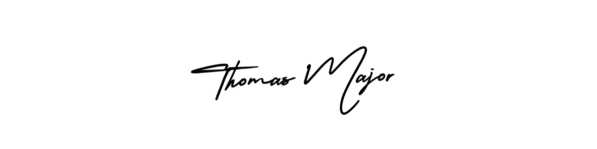 Use a signature maker to create a handwritten signature online. With this signature software, you can design (AmerikaSignatureDemo-Regular) your own signature for name Thomas Major. Thomas Major signature style 3 images and pictures png