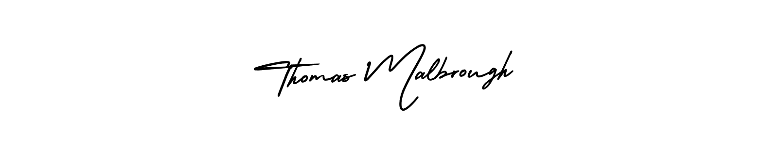Best and Professional Signature Style for Thomas Malbrough. AmerikaSignatureDemo-Regular Best Signature Style Collection. Thomas Malbrough signature style 3 images and pictures png