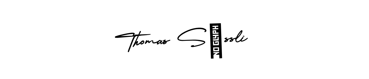 Make a beautiful signature design for name Thomas Süssli. Use this online signature maker to create a handwritten signature for free. Thomas Süssli signature style 3 images and pictures png