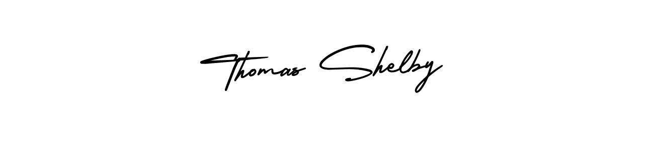 Create a beautiful signature design for name Thomas Shelby. With this signature (AmerikaSignatureDemo-Regular) fonts, you can make a handwritten signature for free. Thomas Shelby signature style 3 images and pictures png