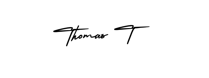 Once you've used our free online signature maker to create your best signature AmerikaSignatureDemo-Regular style, it's time to enjoy all of the benefits that Thomas T name signing documents. Thomas T signature style 3 images and pictures png