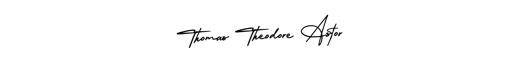 Make a beautiful signature design for name Thomas Theodore Astor. With this signature (AmerikaSignatureDemo-Regular) style, you can create a handwritten signature for free. Thomas Theodore Astor signature style 3 images and pictures png