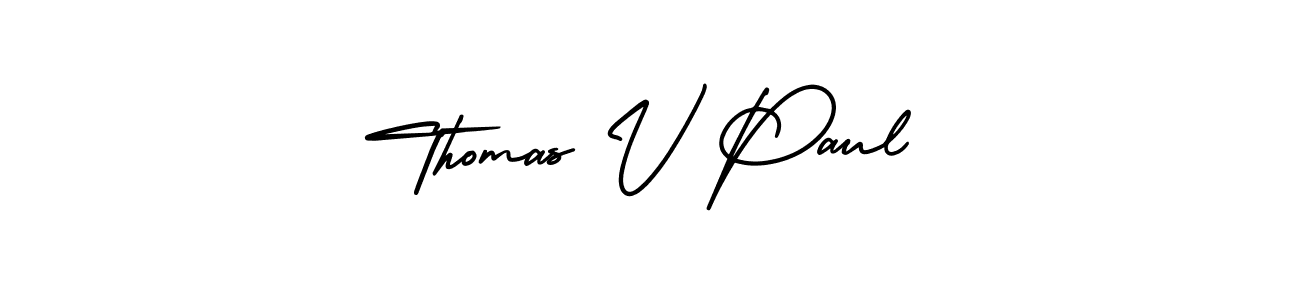 if you are searching for the best signature style for your name Thomas V Paul. so please give up your signature search. here we have designed multiple signature styles  using AmerikaSignatureDemo-Regular. Thomas V Paul signature style 3 images and pictures png