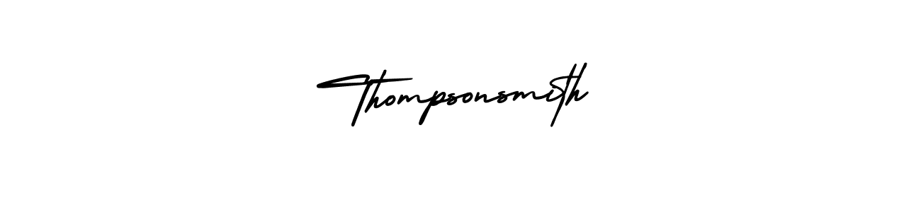 How to make Thompsonsmith signature? AmerikaSignatureDemo-Regular is a professional autograph style. Create handwritten signature for Thompsonsmith name. Thompsonsmith signature style 3 images and pictures png