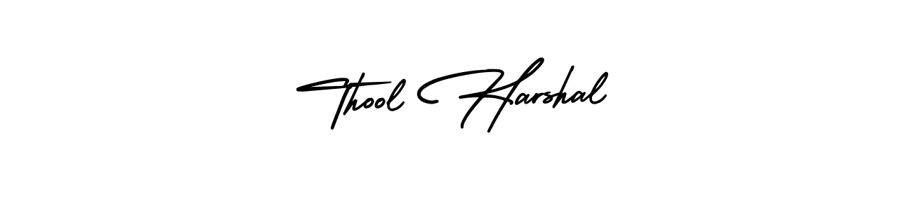 Also You can easily find your signature by using the search form. We will create Thool Harshal name handwritten signature images for you free of cost using AmerikaSignatureDemo-Regular sign style. Thool Harshal signature style 3 images and pictures png