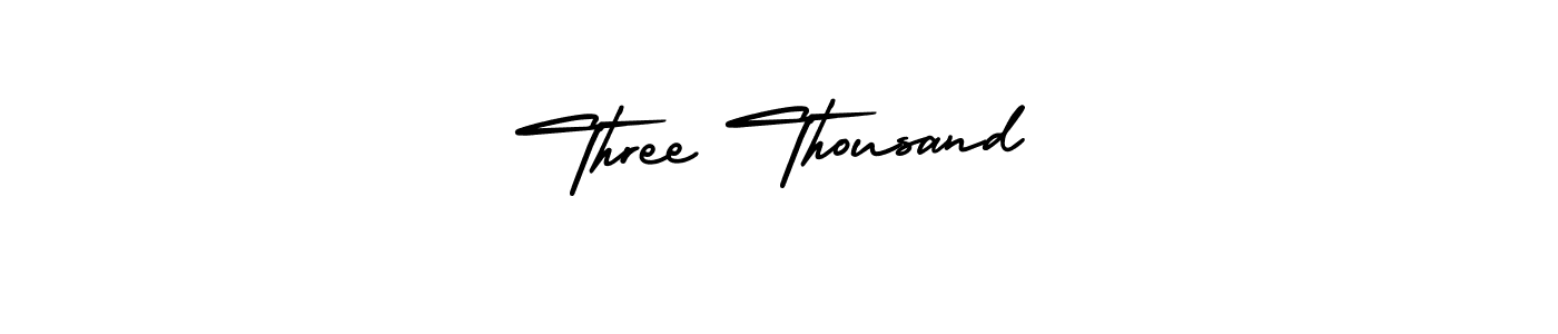 This is the best signature style for the Three Thousand name. Also you like these signature font (AmerikaSignatureDemo-Regular). Mix name signature. Three Thousand signature style 3 images and pictures png