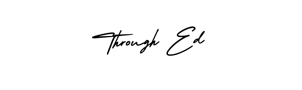 Check out images of Autograph of Through Ed name. Actor Through Ed Signature Style. AmerikaSignatureDemo-Regular is a professional sign style online. Through Ed signature style 3 images and pictures png