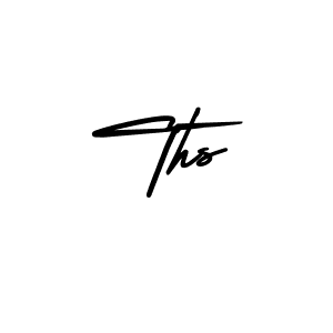 Make a beautiful signature design for name Ths. Use this online signature maker to create a handwritten signature for free. Ths signature style 3 images and pictures png