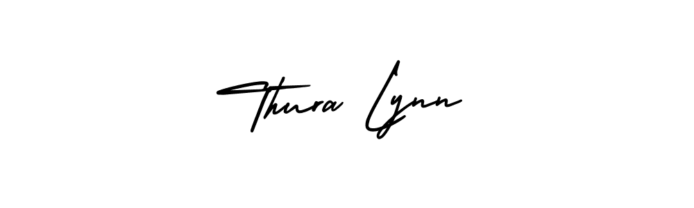 This is the best signature style for the Thura Lynn name. Also you like these signature font (AmerikaSignatureDemo-Regular). Mix name signature. Thura Lynn signature style 3 images and pictures png