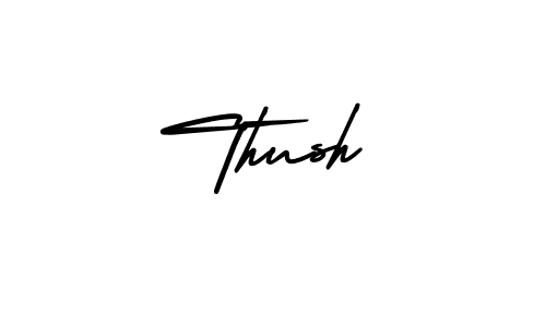 Also You can easily find your signature by using the search form. We will create Thush name handwritten signature images for you free of cost using AmerikaSignatureDemo-Regular sign style. Thush signature style 3 images and pictures png