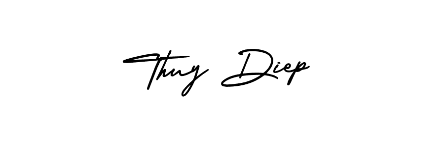 if you are searching for the best signature style for your name Thuy Diep. so please give up your signature search. here we have designed multiple signature styles  using AmerikaSignatureDemo-Regular. Thuy Diep signature style 3 images and pictures png