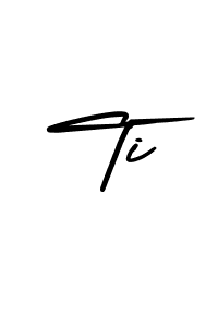 This is the best signature style for the Ti name. Also you like these signature font (AmerikaSignatureDemo-Regular). Mix name signature. Ti signature style 3 images and pictures png