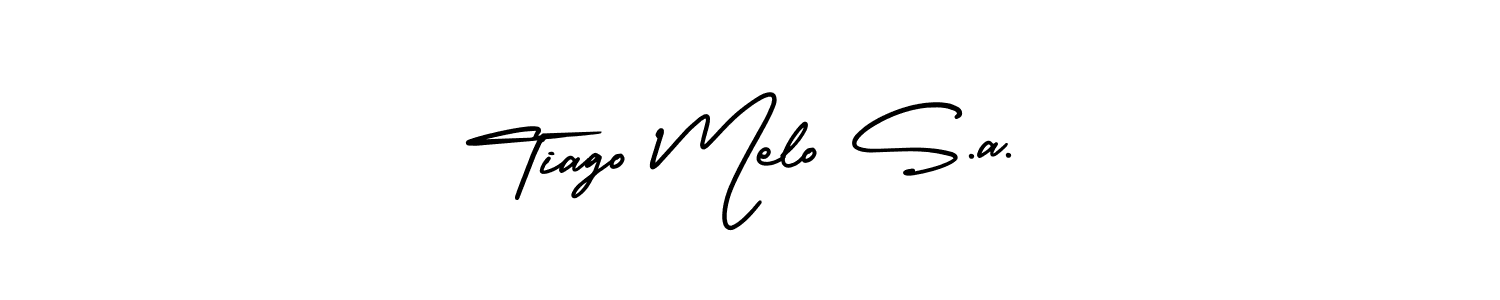 See photos of Tiago Melo S.a. official signature by Spectra . Check more albums & portfolios. Read reviews & check more about AmerikaSignatureDemo-Regular font. Tiago Melo S.a. signature style 3 images and pictures png