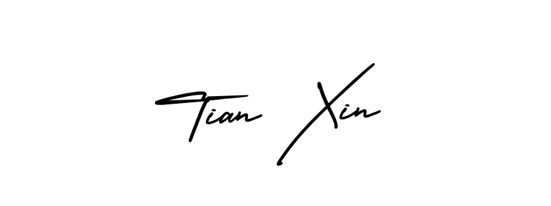 Best and Professional Signature Style for Tian Xin. AmerikaSignatureDemo-Regular Best Signature Style Collection. Tian Xin signature style 3 images and pictures png
