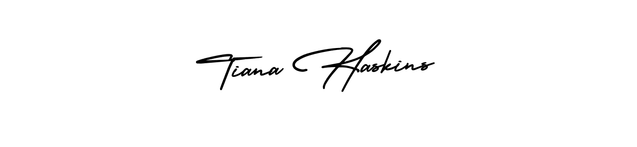 Also we have Tiana Haskins name is the best signature style. Create professional handwritten signature collection using AmerikaSignatureDemo-Regular autograph style. Tiana Haskins signature style 3 images and pictures png