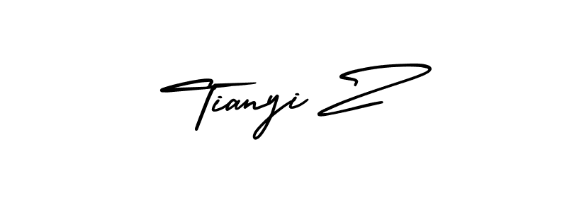 See photos of Tianyi Z official signature by Spectra . Check more albums & portfolios. Read reviews & check more about AmerikaSignatureDemo-Regular font. Tianyi Z signature style 3 images and pictures png
