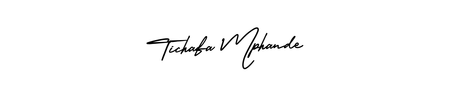 Best and Professional Signature Style for Tichafa Mphande. AmerikaSignatureDemo-Regular Best Signature Style Collection. Tichafa Mphande signature style 3 images and pictures png