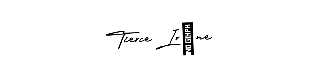 Also we have Tierce Irène name is the best signature style. Create professional handwritten signature collection using AmerikaSignatureDemo-Regular autograph style. Tierce Irène signature style 3 images and pictures png